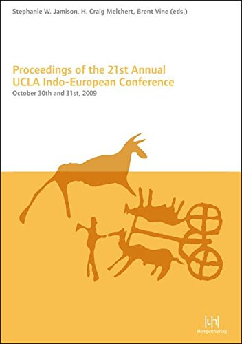 Stock image for Proceedings of the 21st Annual UCLA Indo-European Conference: Los Angeles October 30th and 31st, 2009 for sale by Revaluation Books