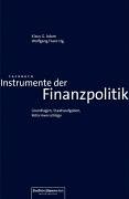 9783934191822: Instrumente der Finanzpolitik.