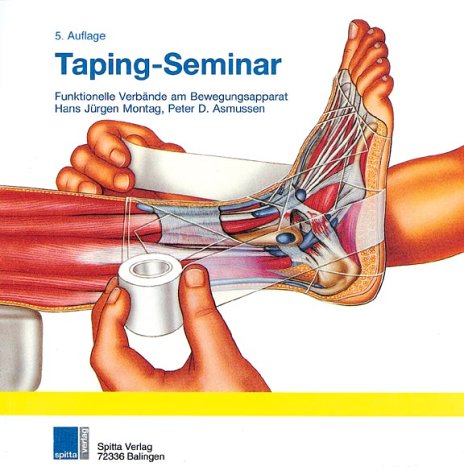 Beispielbild fr Taping-Seminar Funktionelle Verbnde am Bewegungsapparat Medizin Pharmazie Klinik und Praxis Humanmedizin Pharmazie Physiotherapie Ergotherapie Chirurgie Traumatologie Bewegungsapparat AllgemeinMedizin Klinische Fcher Tapetechnik Tapeverbnde Taping Verbnde Verband Med. Verletzungen Hans J. Montag Peter D. Asmussen Taping- Seminar Taping - Seminar Tapetechnik Tapeverbnde Taping Verbnde Verband Med. Verletzungen Medizin Pharmazie Klinik und Praxis Humanmedizin Pharmazie Physiotherapie Ergotherapie Chirurgie Traumatologie Bewegungsapparat AllgemeinMedizin Klinische Fcher Der Nachfolger des bekannten und gefragten Buches Taping-Seminar erscheint nun als vllig neu konzipiertes Nachschlagewerk, Lehrbuch und Praxisbuch in einem. Eine klare Gliederung, viele farbige Abbildungen und detaillierte Anleitungen zur Anlegetechnik von Tapeverbnden in einem handlichen Format mit spezieller Spiralbindung machen dieses Buch unverzichtbar fr Sportmediziner, Sportler und Pyhsiotherapeuten. Die Ve zum Verkauf von BUCHSERVICE / ANTIQUARIAT Lars Lutzer