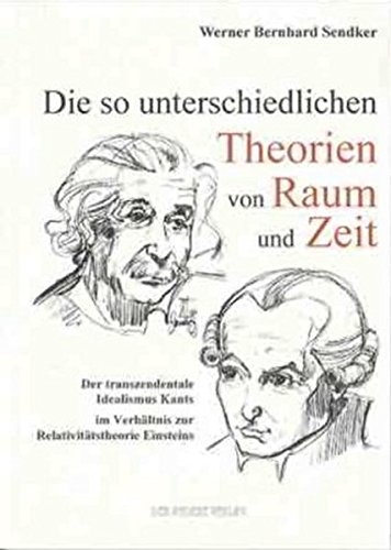 Die so unterschiedlichen Theorien von Raum und Zeit : der transzendentale Idealismus Kants im Verhältnis zur Relativitätstheorie Einsteins - Sendker, Werner Bernhard