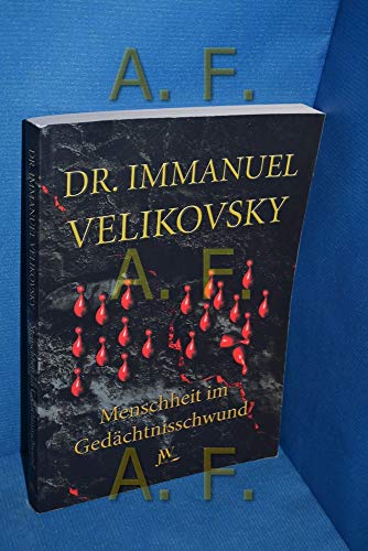 Stock image for Menschheit im Gedchtnisschwund -Language: german for sale by GreatBookPrices