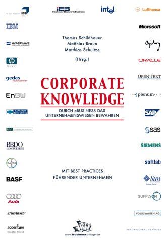 9783934424289: Corporate Knowledge: Durch E-Business das Unternehmenswissen bewahren