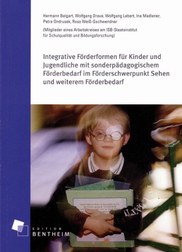 Integrative Förderformen für Kinder und Jugendliche mit sonderpädagogischem Förderbedarf im Förderschwerpunkt 