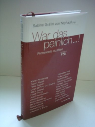 9783934519640: War das peinlich . . . !