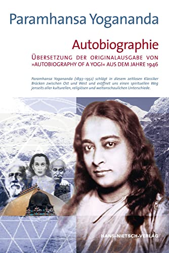 Imagen de archivo de Autobiographie: bersetzung Der Originalausgabe Von 'Autobiography Of A Yogi' Aus Dem Jahre 1946. Klassiker a la venta por Revaluation Books