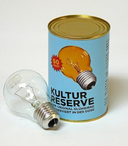 9783934657588: Kultur Reserve: Bulb in a tin