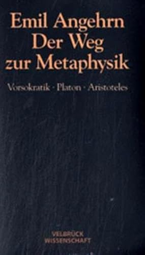 Stock image for Der Weg zur Metaphysik. Vorsokratik, Platon, Aristoteles for sale by medimops