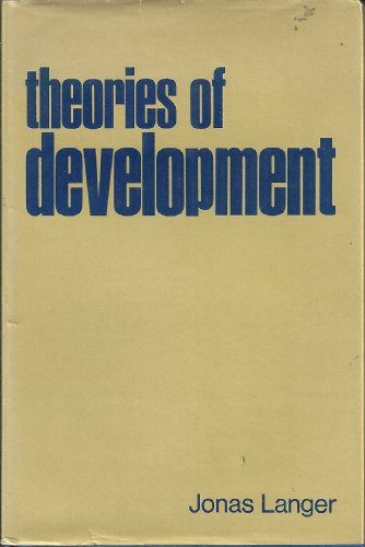 Stock image for Theories of Development for sale by Wonder Book