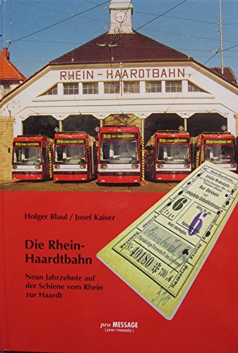 Imagen de archivo de Die Rhein-Haardtbahn a la venta por medimops