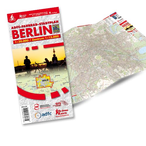 Beispielbild fr ADFC Fahrradstadtplan Berlin 1 30 000 zum Verkauf von Blackwell's
