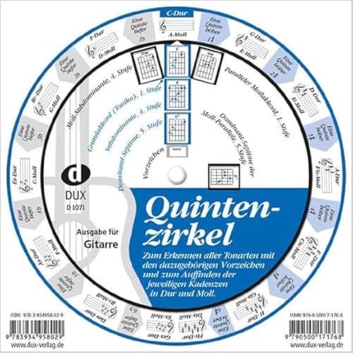 Beispielbild fr Quintenzirkel: Fr Klavier, Keyboard und Gitarre zum Verkauf von medimops