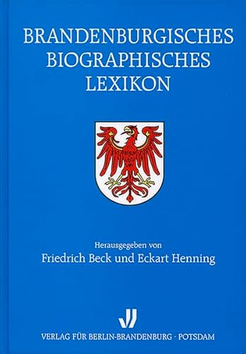 Beispielbild fr Brandenburgisches Biographisches Lexikon zum Verkauf von medimops