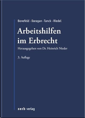 9783935079563: Arbeitshilfen im Erbrecht