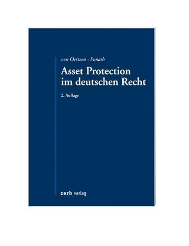 Beispielbild fr Asset Protection im deutschen Recht zum Verkauf von medimops