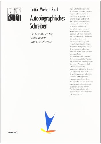 9783935093453: Autobiographisches Schreiben: Ein Handbuch fr Schreibende und Kursleitende