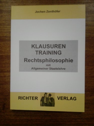 9783935150361: Klausurentraining Rechtsphilosophie