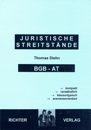 Beispielbild fr Juristische Streitstnde: BGB - Allgemeiner Teil. 80 Klausurprobleme zum Verkauf von medimops