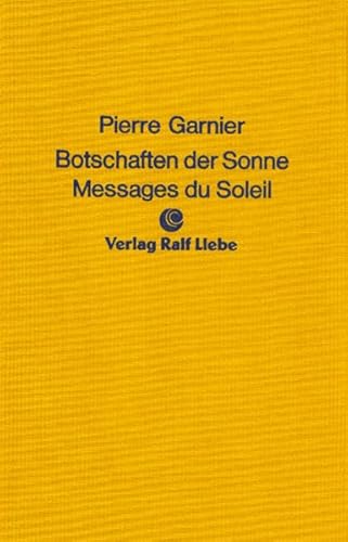 9783935221870: Botschaften der Sonne: Messages du Soleil