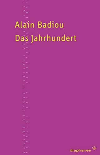 9783935300889: Das Jahrhundert