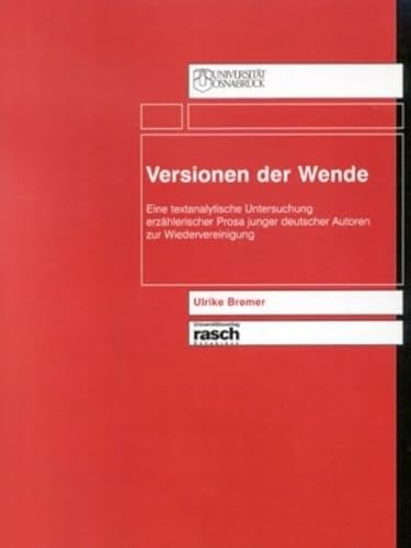 Stock image for Versionen der Wende for sale by medimops