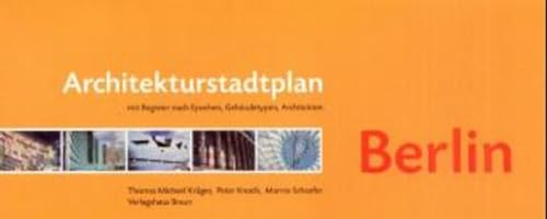 Stock image for Architekturstadtplan Berlin for sale by medimops