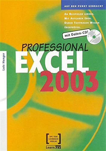 Stock image for Excel 2003 Professional: Auf den Punkt gebracht. An Beispielen lernen, mit Aufgaben ben.Drch Testfragen Wissen berprfen for sale by medimops