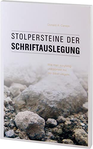Imagen de archivo de Stolpersteine der Schriftauslegung -Language: german a la venta por GreatBookPrices