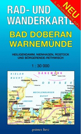 Beispielbild fr Rad- und Wanderkarte Bad Doberan, Warnemnde Mit Heiligendamm, Nienhagen, Rostock, Brgerende-Rethwisch. Mastab 1:30.000. zum Verkauf von Buchpark