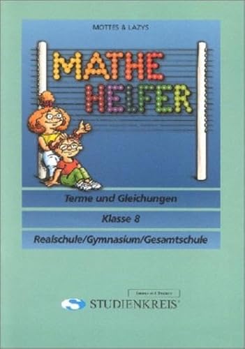 9783935723190: Mathe Helfer: Terme und Gleichungen, Klasse 8