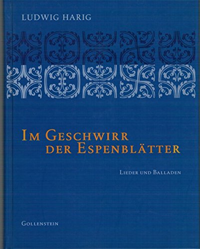 Beispielbild fr Im Geschwirr der Espenbltter : Lieder und Balladen (mit CD). zum Verkauf von Antiquariat "Der Bchergrtner"
