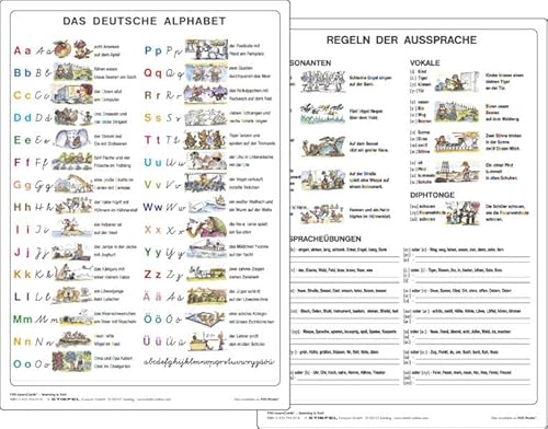 Beispielbild fr Das deutsche Alphabet - Lernkarte DIN A4: FIXI-LearnCard zum Verkauf von medimops