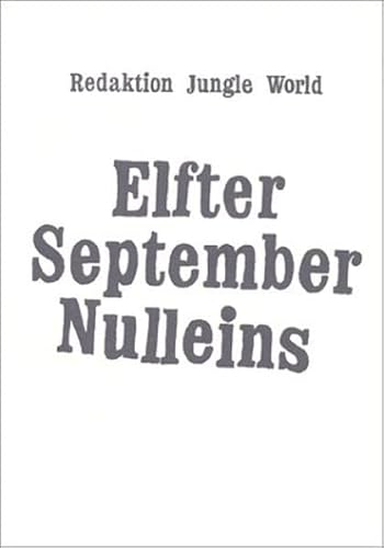 Imagen de archivo de Elfter September Nulleins a la venta por medimops