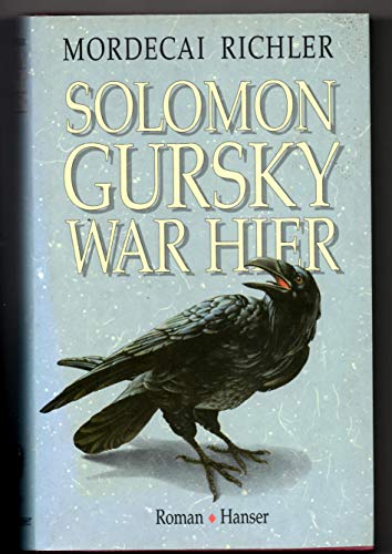 Stock image for Solomon Gursky war hier: Roman for sale by medimops