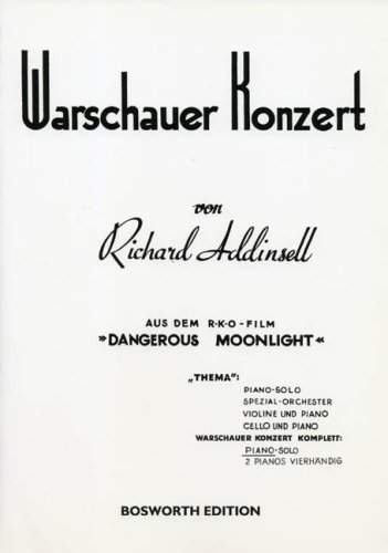 Imagen de archivo de Warsaw Concerto: Piano Solo Edition a la venta por HPB-Diamond
