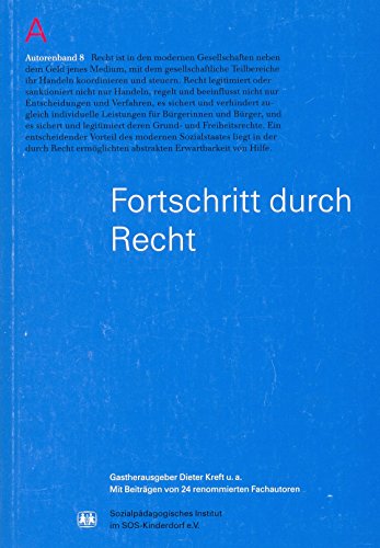 Beispielbild fr Fortschritt durch Recht : Festschrift fr Johannes Mnder. Autorenband 8 der SPI-Schriftenreihe zum Verkauf von Buchpark