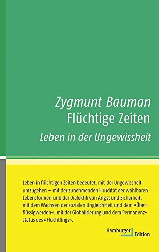 Stock image for Flchtige Zeiten -Language: german for sale by GreatBookPrices