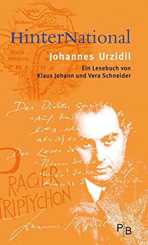 Beispielbild fr HinterNational - Johannes Urzidil. Ein Lesebuch von Klaus Johann und Vera Schneider, m. Audio-CD zum Verkauf von medimops