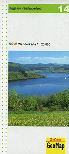 Beispielbild fr Wanderkarte Biggesee 1:25.000, WK 14 zum Verkauf von medimops