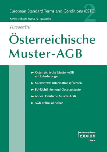 Beispielbild fr sterreichische Muster-AGB zum Verkauf von Buchpark