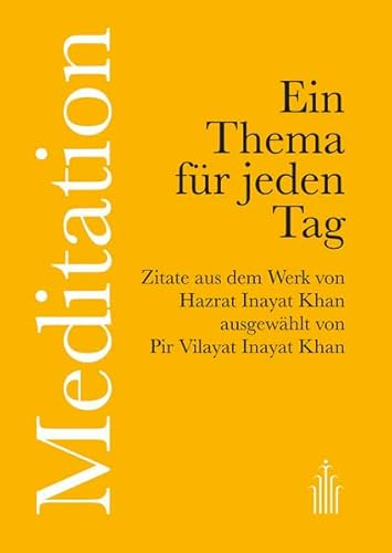 Beispielbild fr Inayat Khan, H: Meditation zum Verkauf von Blackwell's