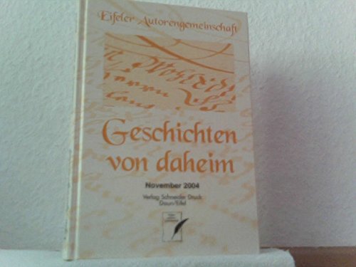 Stock image for Geschichten von Daheim - November 2004 for sale by medimops