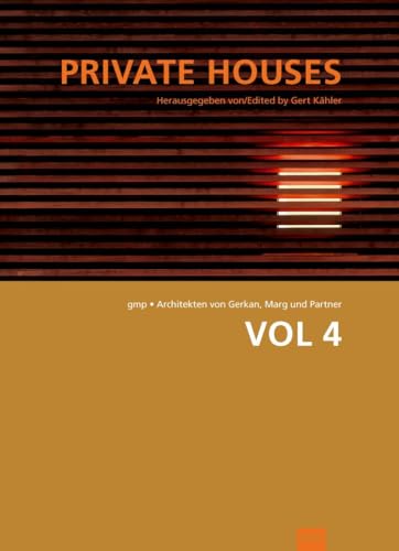 Stock image for GMP: Volumes Volume 4 Private Houses (Gmp : Architekten Von Gerkan, Marg Und Partner) for sale by Midtown Scholar Bookstore