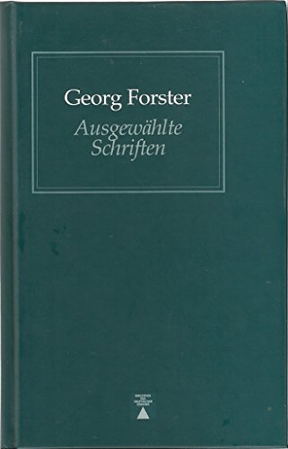 Beispielbild fr Ausgewählte Schriften von Georg Forster zum Verkauf von Nietzsche-Buchhandlung OHG