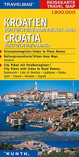 9783936368925: Cartes de voyage Croatie, Vntie, Istrie