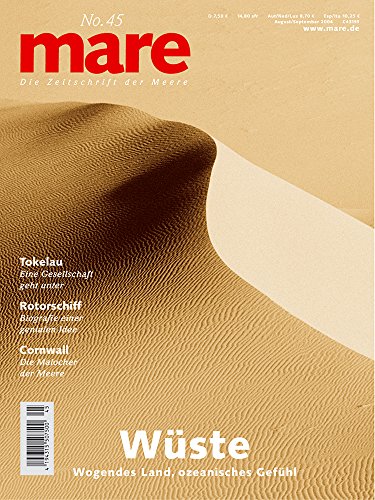 Beispielbild fr mare - Die Zeitschrift der Meere: mare, Die Zeitschrift der Meere, Nr.45 : Wste: No 45 zum Verkauf von medimops