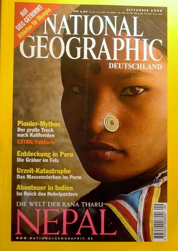 Imagen de archivo de National Geographic, September 2000: Nepal a la venta por Antiquariat Armebooks