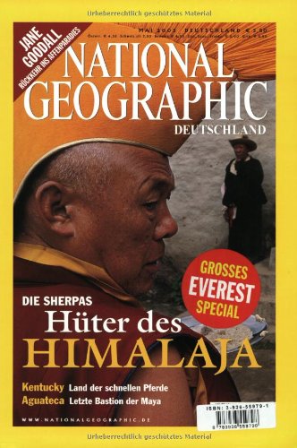 Stock image for National Geographic, Mai 2003: Hter des Himalaja for sale by Versandantiquariat Felix Mcke