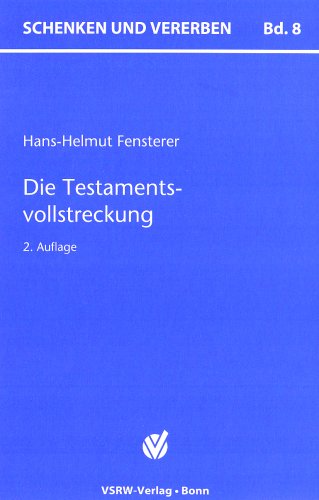 Stock image for Die Testamentsvollstreckung for sale by medimops