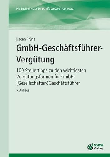 Stock image for GmbH-Geschftsfhrer-Vergtung for sale by Blackwell's