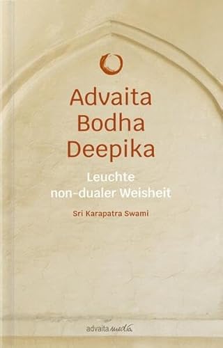 Beispielbild fr ADVAITA BODHA DEEPIKA zum Verkauf von Blackwell's